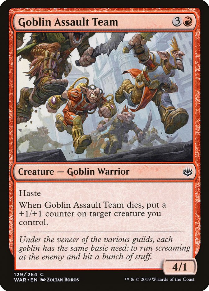 Goblin Assault Team [War of the Spark] | Total Play