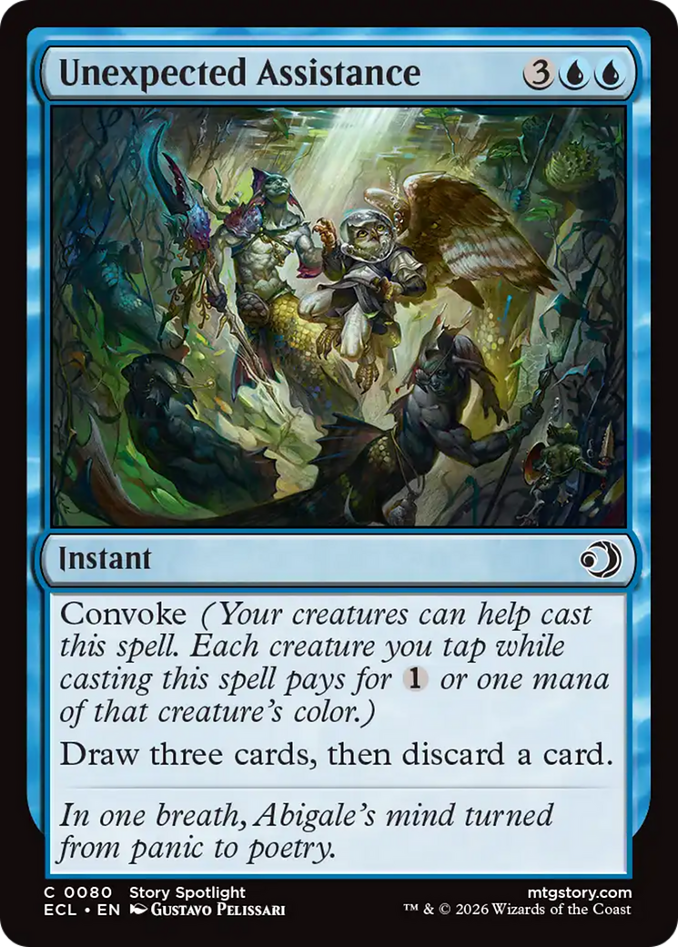 Unexpected Assistance [Lorwyn Eclipsed] | Total Play