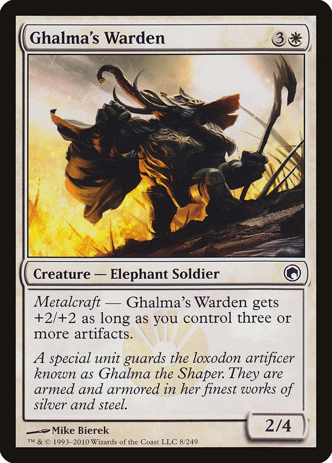 Ghalma's Warden [Scars of Mirrodin] | Total Play