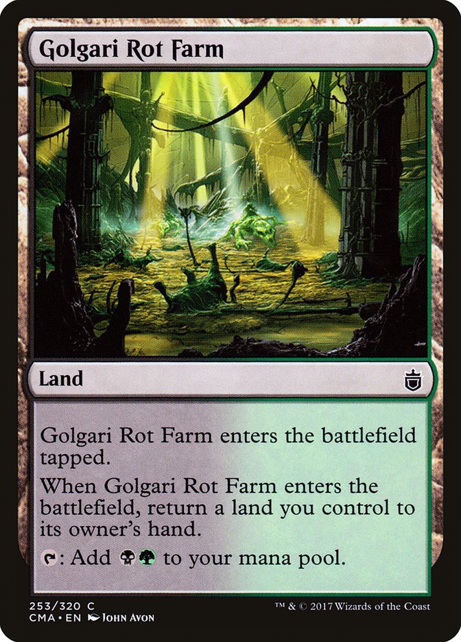 Golgari Rot Farm [Commander Anthology] | Total Play