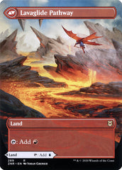 Riverglide Pathway // Lavaglide Pathway (Borderless Alternate Art) [Zendikar Rising] | Total Play