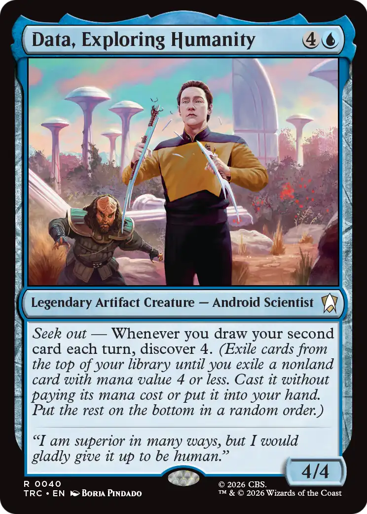 Data, Exploring Humanity [Star Trek Commander] | Total Play