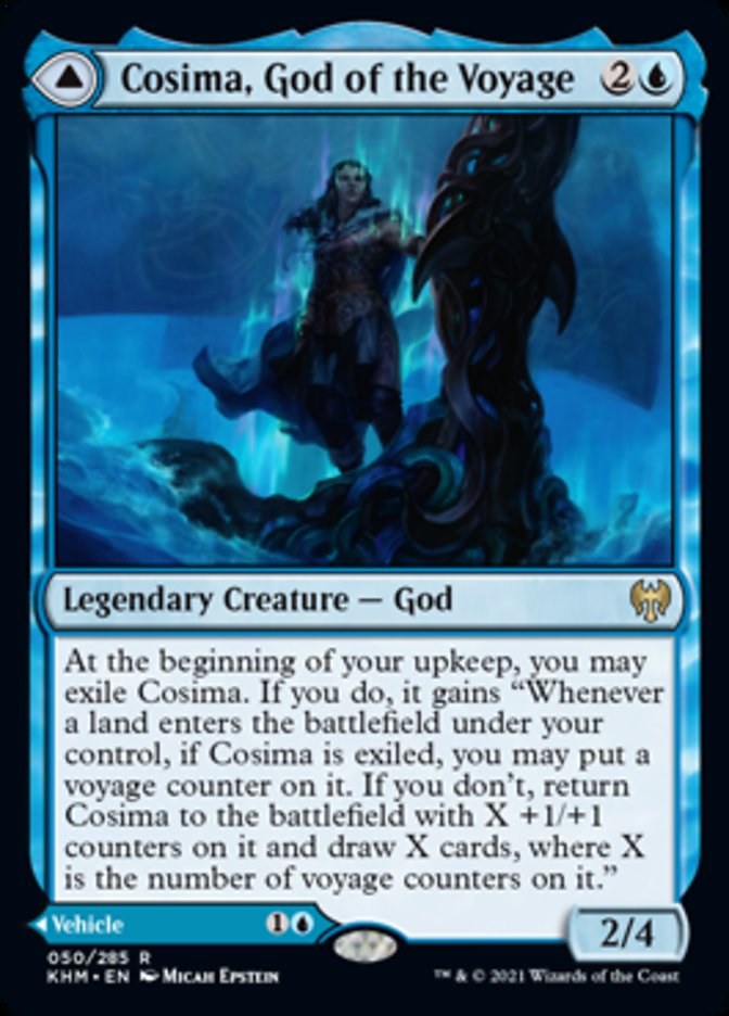 Cosima, God of the Voyage // The Omenkeel [Kaldheim] | Total Play