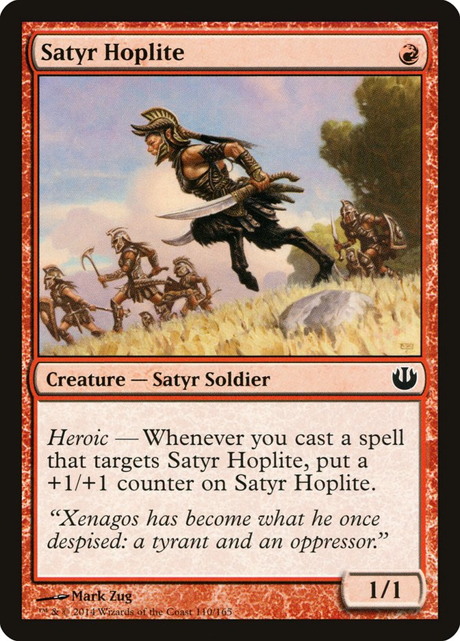 Satyr Hoplite [Journey into Nyx] | Total Play