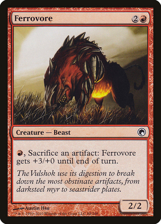 Ferrovore [Scars of Mirrodin] | Total Play