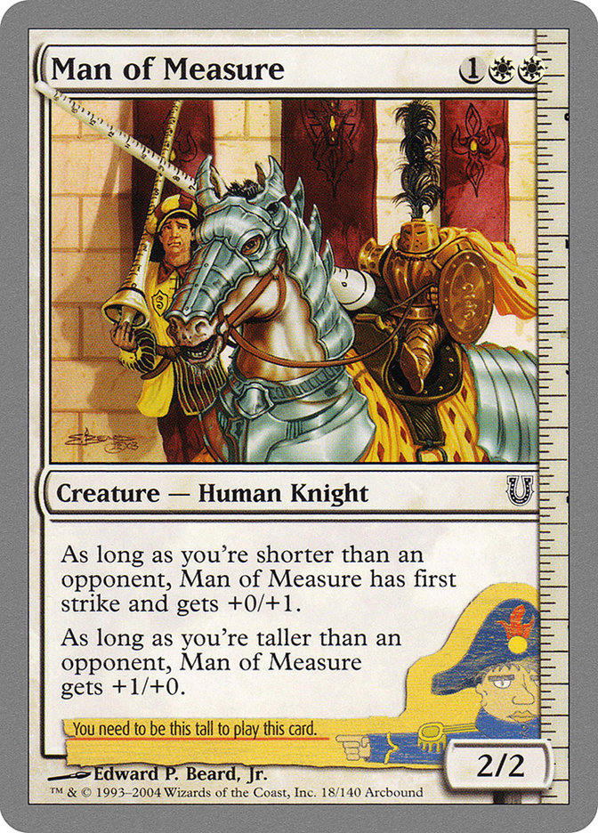 Man of Measure [Unhinged] | Total Play