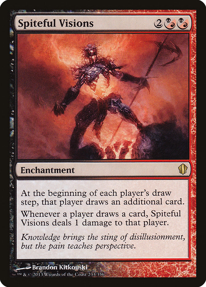 Spiteful Visions [Commander 2013] | Total Play