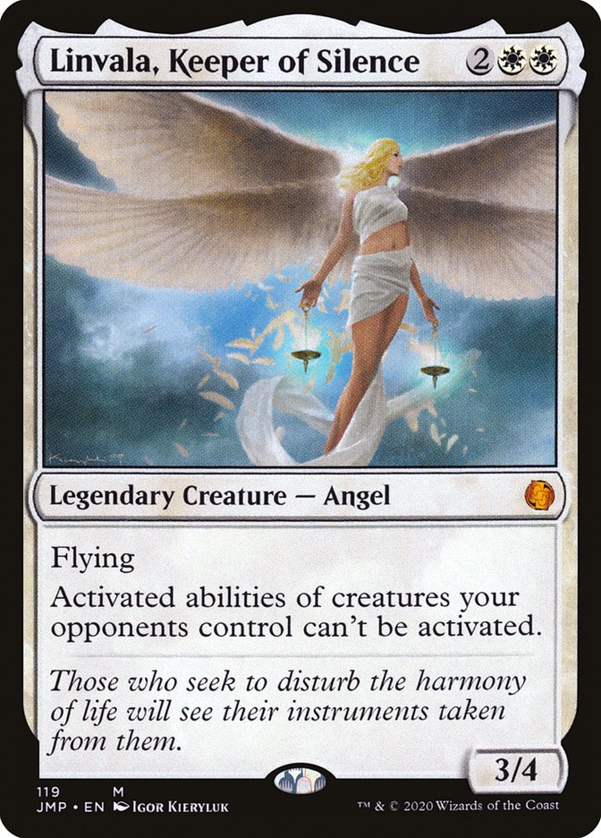 Linvala, Keeper of Silence [Jumpstart] | Total Play