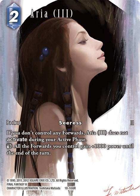 Aria (III) (Full Art) [Opus X] | Total Play