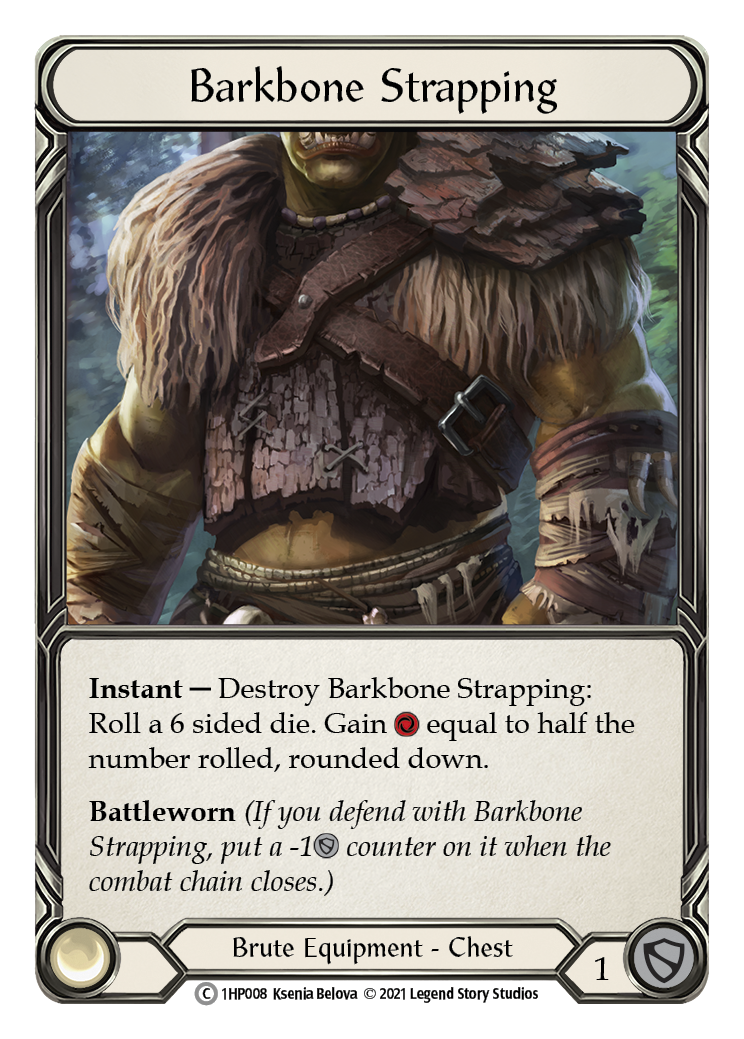 Barkbone Strapping [1HP008] (History Pack 1) | Total Play