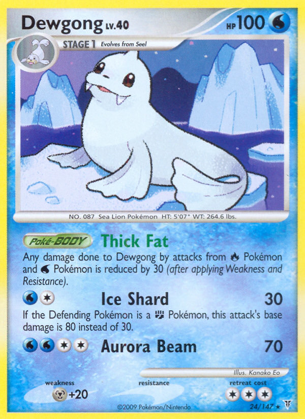 Dewgong (24/147) [Platinum: Supreme Victors] | Total Play