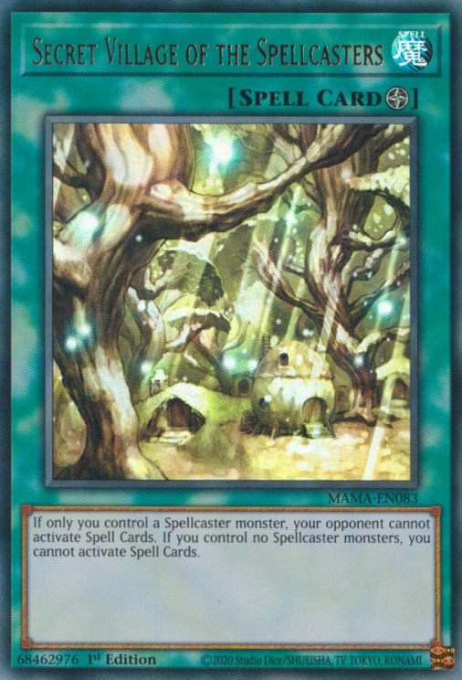 Secret Village of the Spellcasters [MAMA-EN083] Ultra Rare | Total Play