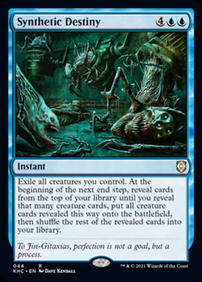 Synthetic Destiny [Kaldheim Commander] | Total Play