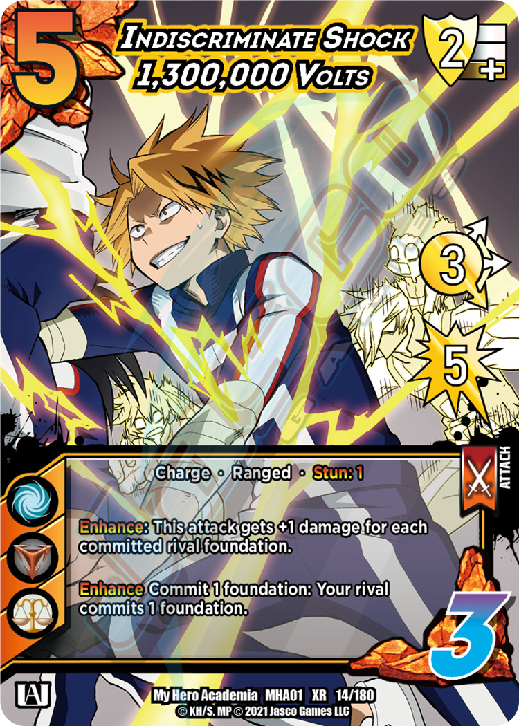 Indiscriminate Shock 1,300,000 Volts [Series 1 XR Unlimited] | Total Play