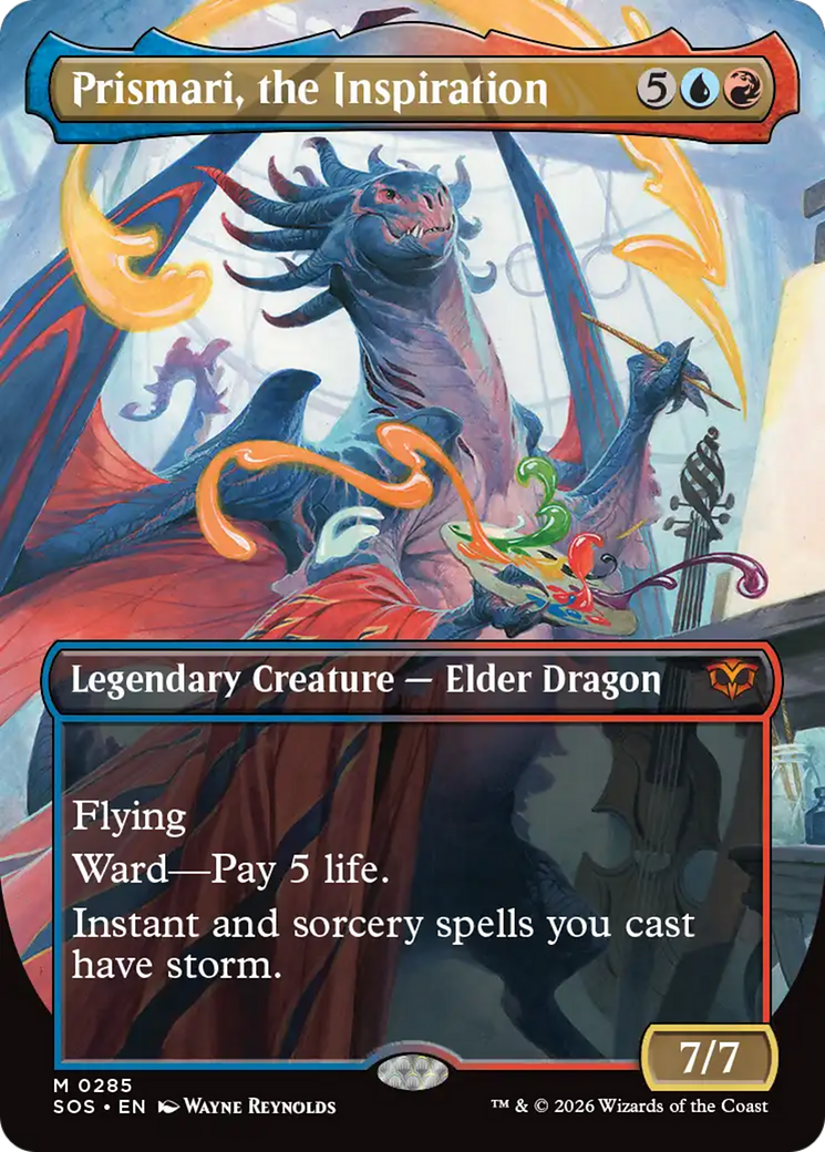 Prismari, the Inspiration (Borderless) [Secrets of Strixhaven] | Total Play