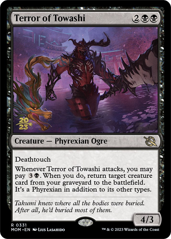 Terror of Towashi [March of the Machine Prerelease Promos] | Total Play