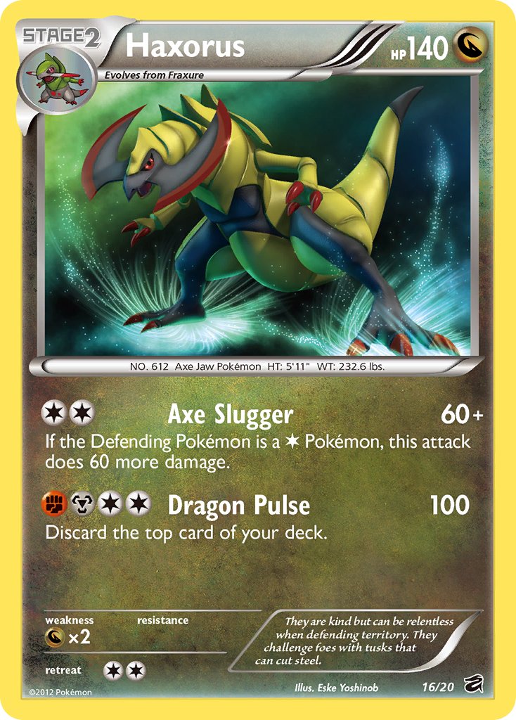 Haxorus (16/20) [Black & White: Dragon Vault] | Total Play