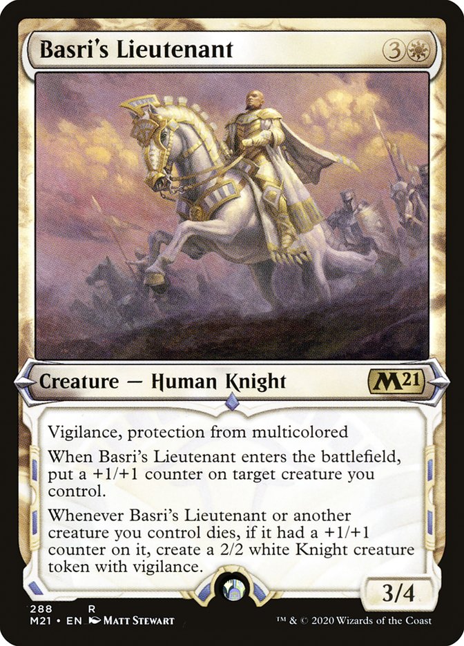 Basri's Lieutenant (Showcase) [Core Set 2021] | Total Play