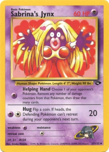 Sabrina's Jynx (57/132) [Gym Challenge Unlimited] | Total Play