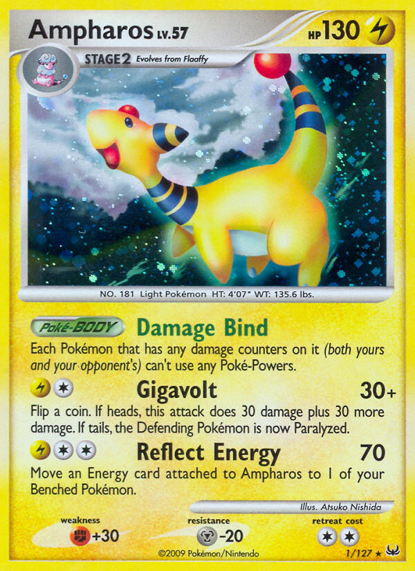 Ampharos (1/127) [Platinum: Base Set] | Total Play