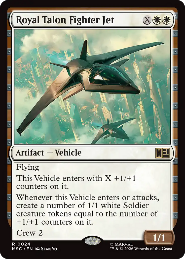 Royal Talon Fighter Jet (Surge Foil) [Marvel Super Heroes Commander] | Total Play
