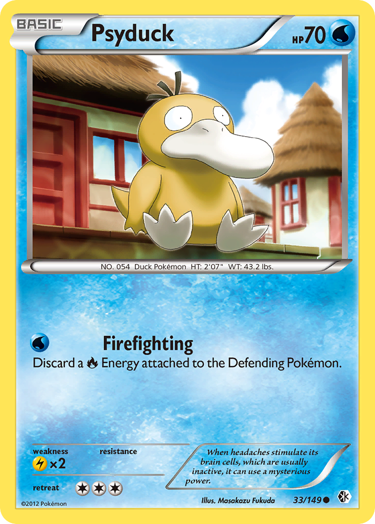 Psyduck (33/149) [Black & White: Boundaries Crossed] | Total Play