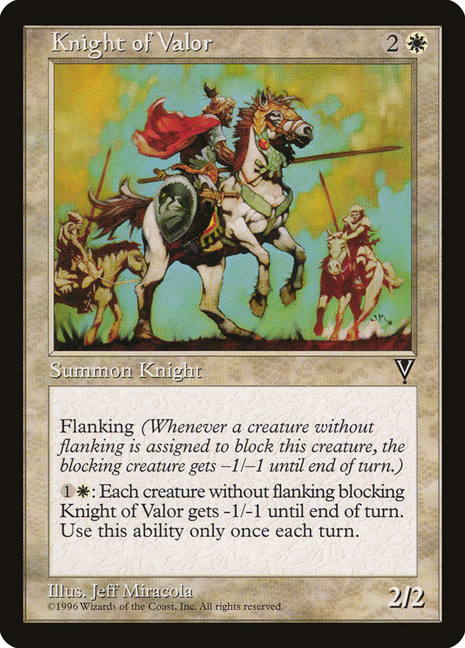 Knight of Valor [Visions] | Total Play