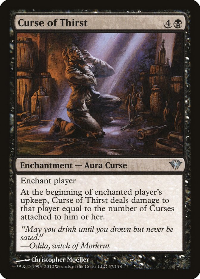 Curse of Thirst [Dark Ascension] | Total Play