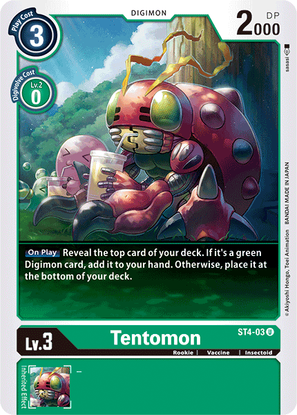 Tentomon [ST4-03] [Starter Deck: Giga Green] | Total Play