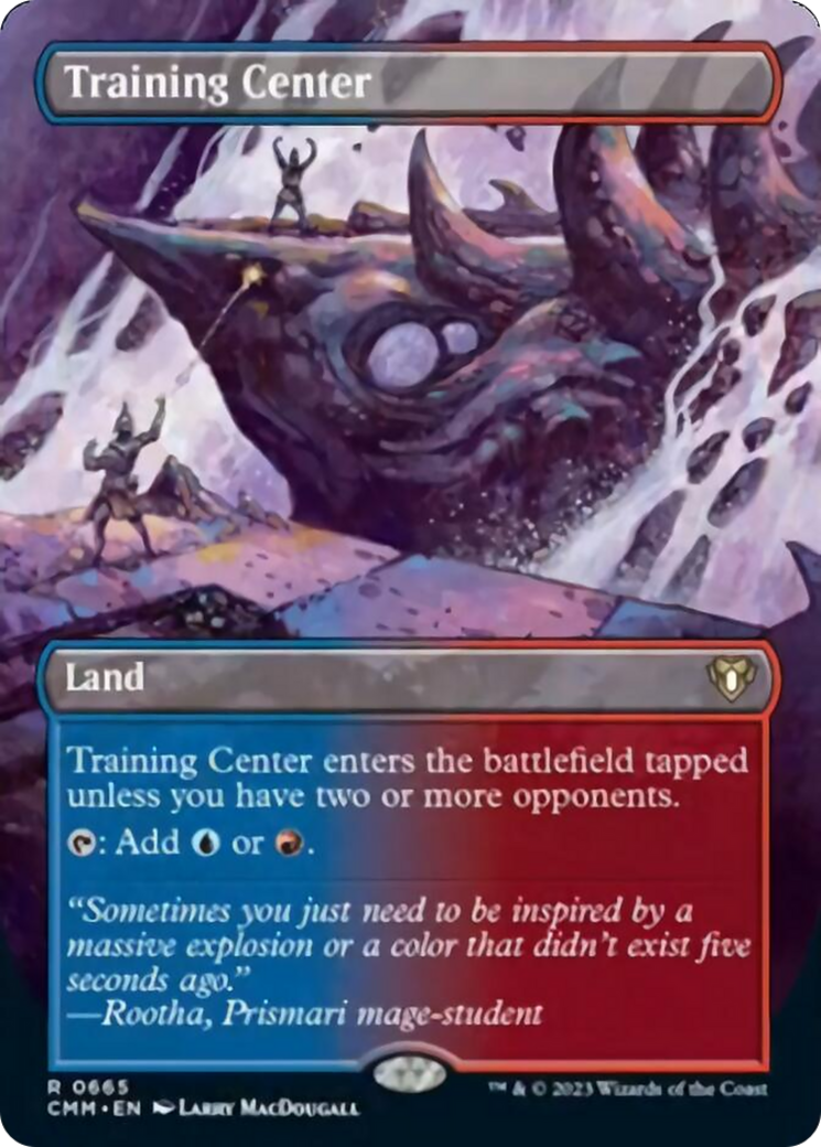 Training Center (Borderless Alternate Art) [Commander Masters] | Total Play