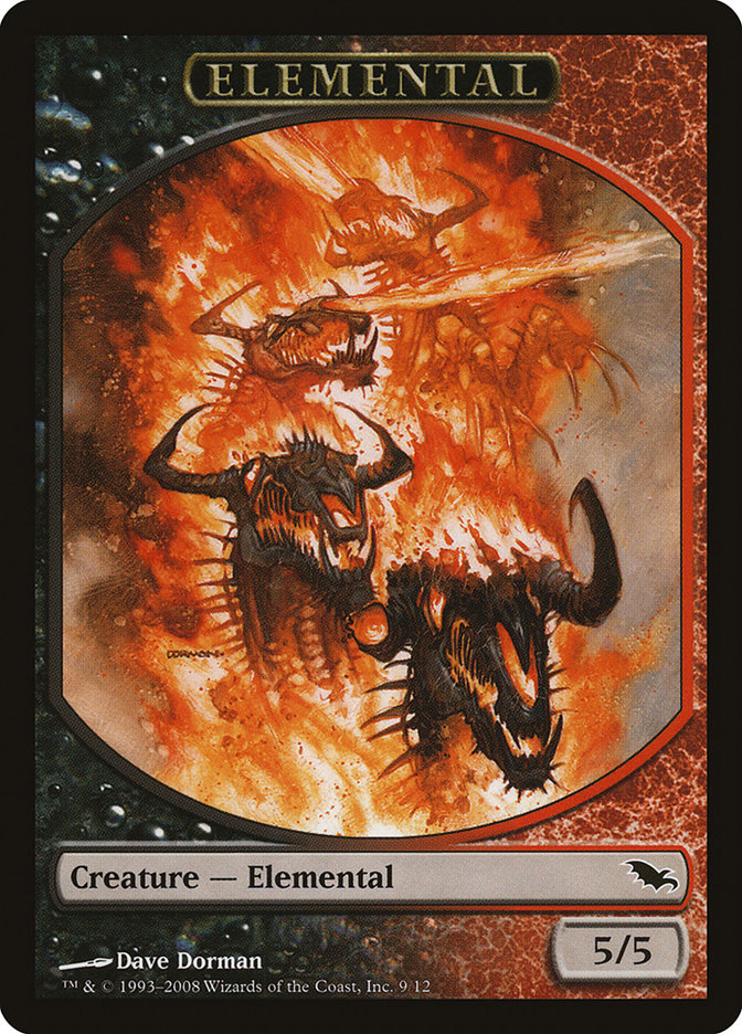 Elemental Token (9/12) [Shadowmoor Tokens] | Total Play