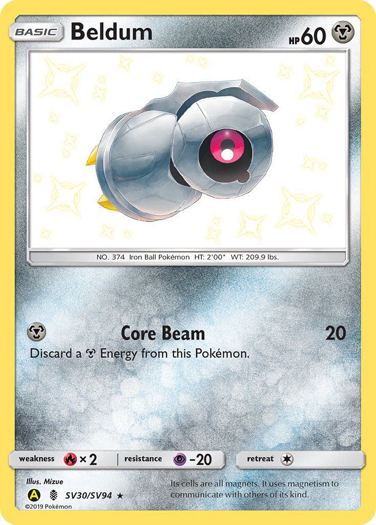 Beldum (SV30/SV94) [Sun & Moon: Hidden Fates - Shiny Vault] | Total Play