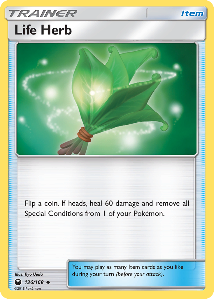 Life Herb (136/168) [Sun & Moon: Celestial Storm] | Total Play