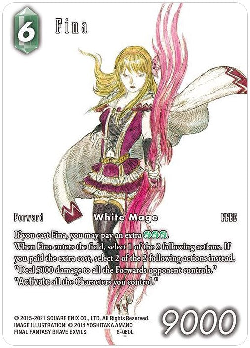 Fina (Full Art Reprint) [Opus XIII: Crystal Radiance] | Total Play