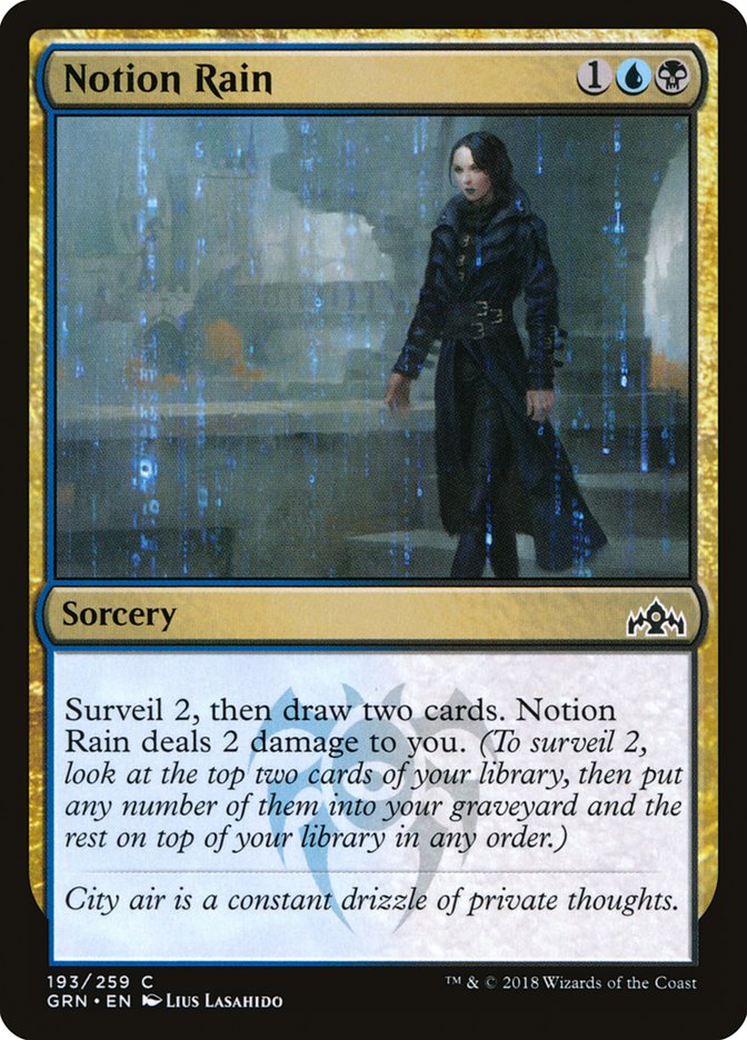 Notion Rain [Guilds of Ravnica] | Total Play