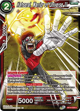 Kahseral, Warrior of Universe 11 (BT14-026) [Cross Spirits] | Total Play