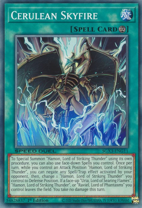 Cerulean Skyfire [SGX3-ENG11] Common | Total Play