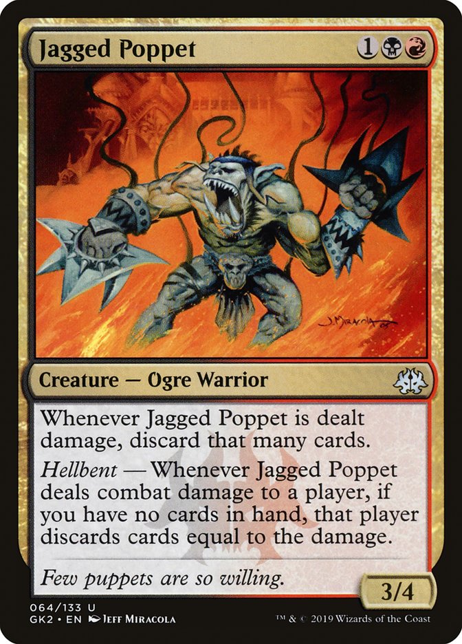 Jagged Poppet [Ravnica Allegiance Guild Kit] | Total Play