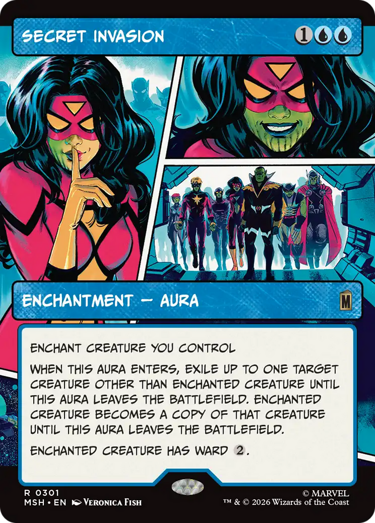 Secret Invasion (Borderless) [Marvel Super Heroes] | Total Play