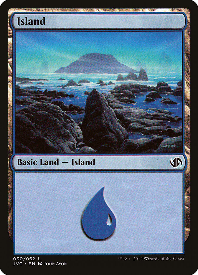 Island (30) [Duel Decks Anthology] | Total Play