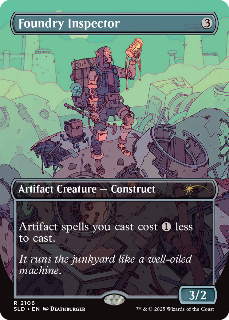 Foundry Inspector (Galaxy Foil) [Secret Lair Drop Series] | Total Play