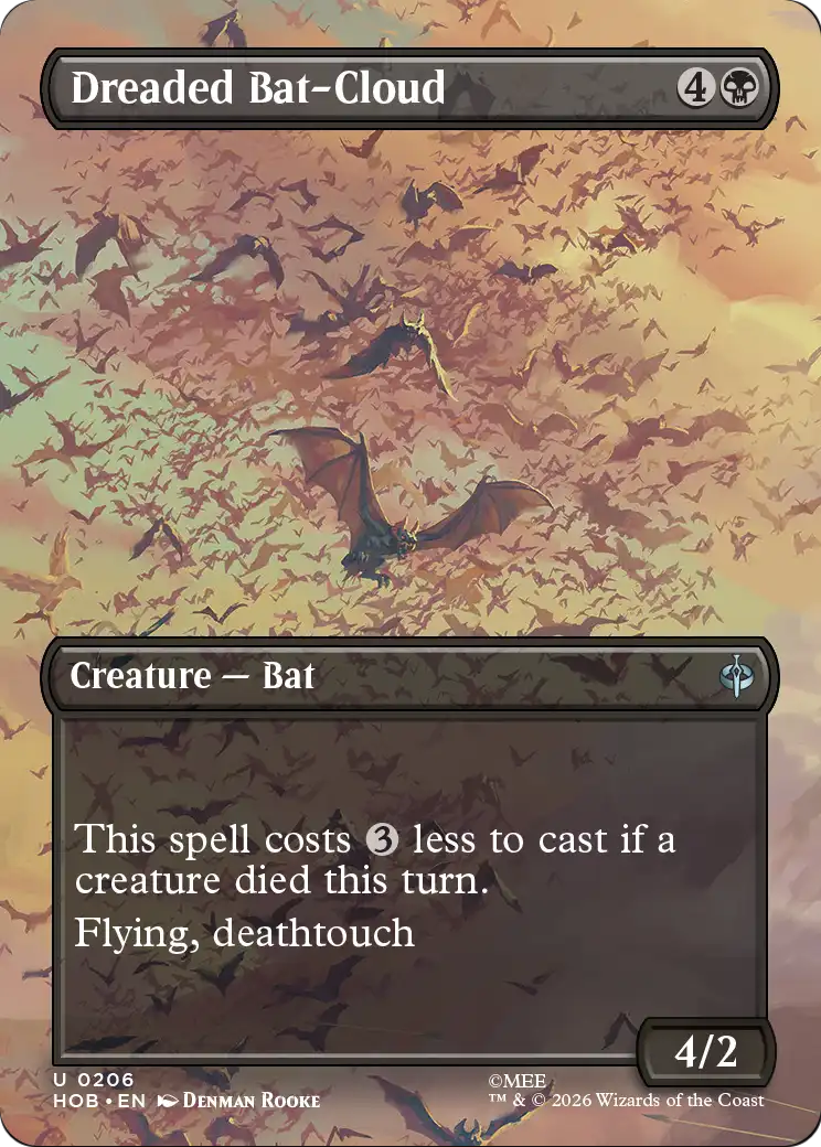 Dreaded Bat-Cloud (Borderless) [The Hobbit] | Total Play