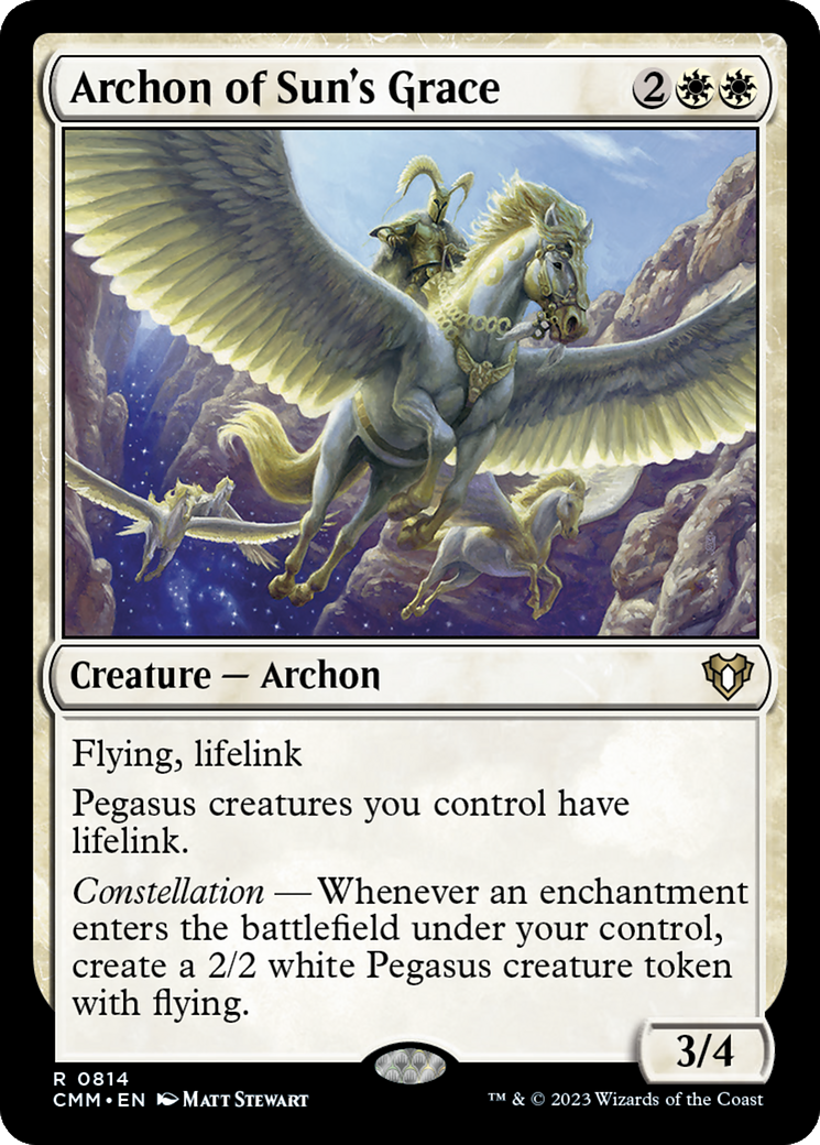 Archon of Sun's Grace [Commander Masters] | Total Play