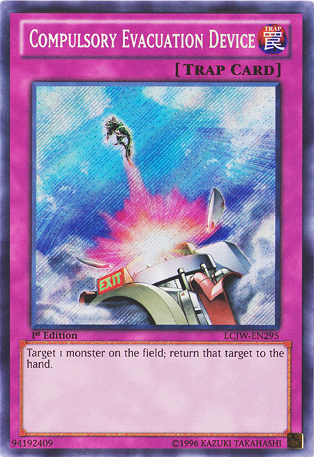 Compulsory Evacuation Device [LCJW-EN295] Secret Rare | Total Play