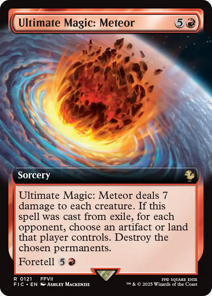 Ultimate Magic: Meteor (Extended Art) [FINAL FANTASY Commander] | Total Play