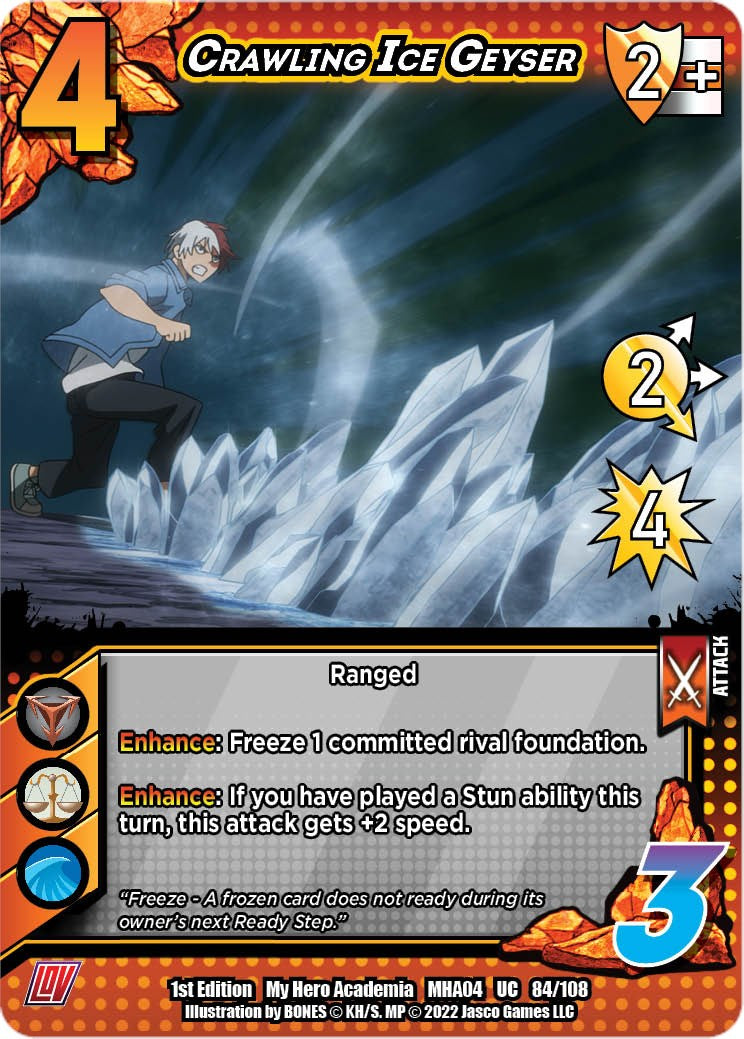Crawling Ice Geyser [League of Villains] | Total Play