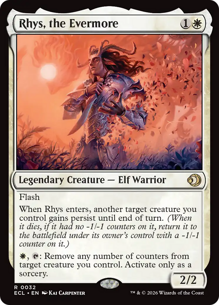 Rhys, the Evermore [Lorwyn Eclipsed] | Total Play