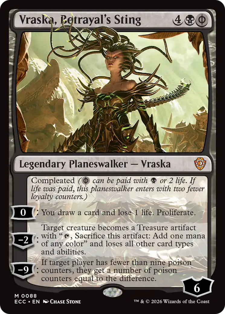 Vraska, Betrayal's Sting [Lorwyn Eclipsed Commander] | Total Play