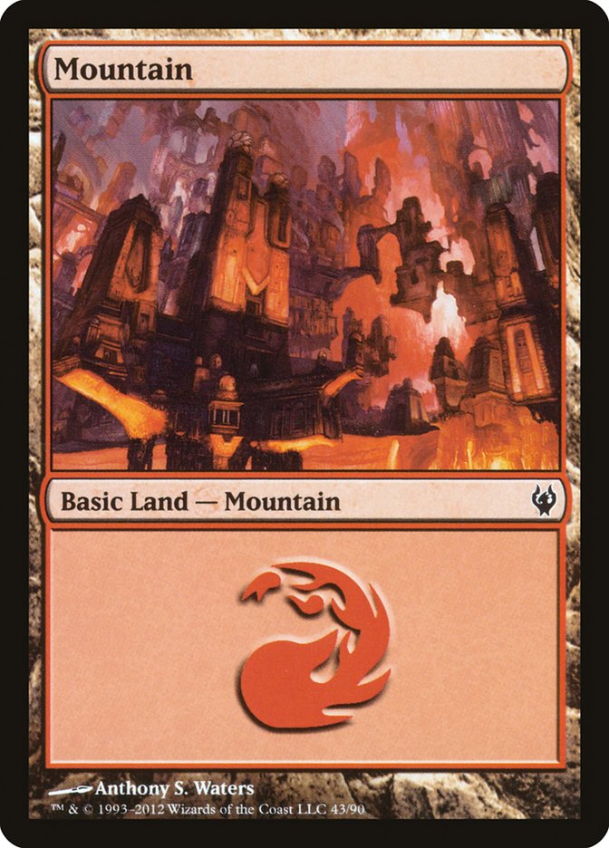 Mountain (43) [Duel Decks: Izzet vs. Golgari] | Total Play