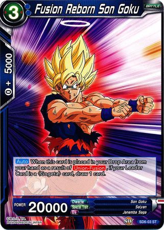 Fusion Reborn Son Goku (Starter Deck - Resurrected Fusion) (SD6-03) [Miraculous Revival] | Total Play